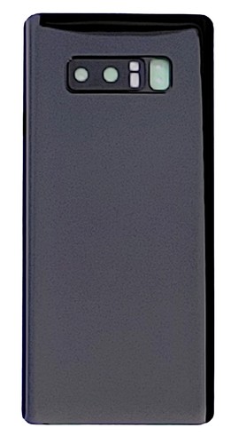 Akkudeckel Backcover Gehäuse Rückseite Kleber f Samsung Galaxy Note 8 N950 schw. - Zdjęcie 4 z 5