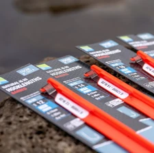 NEW Preston Innovations Natural N-20 6" Hooklength Barbed *PAY 1 POST* 