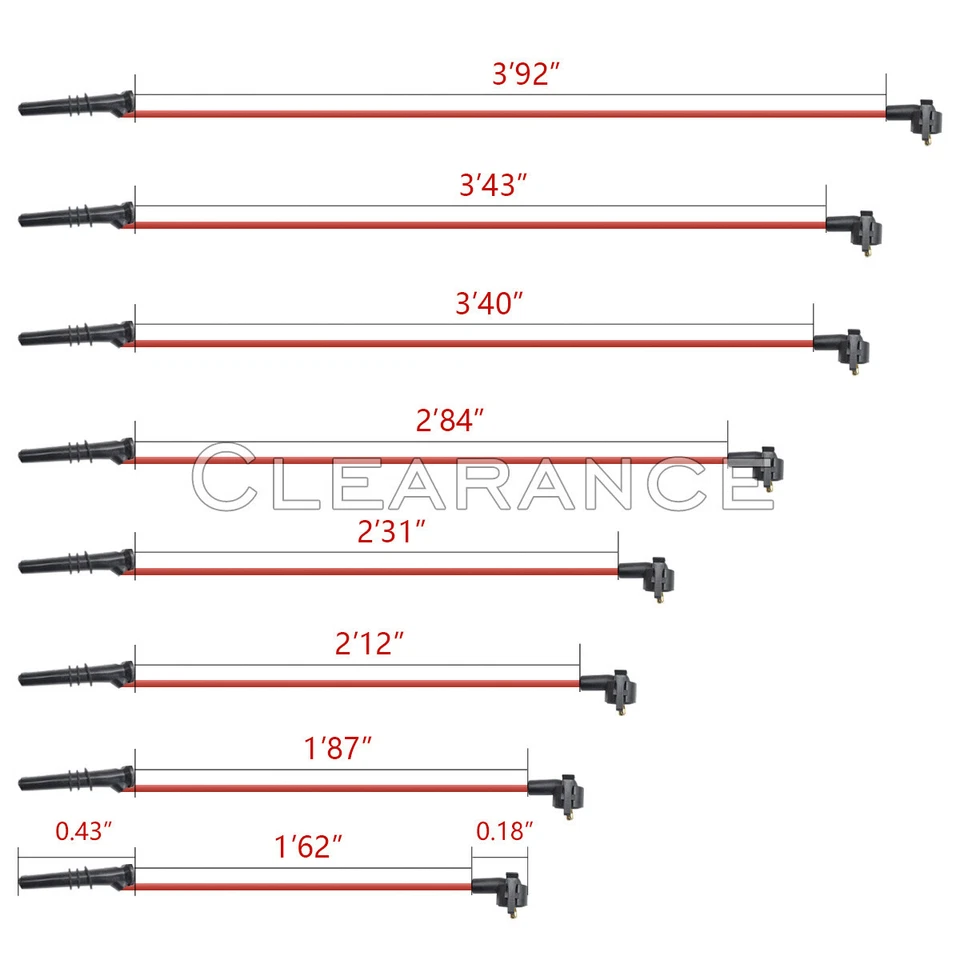 2 Ignition Coil Pack & 8 Spark Plug Wire For Ford F150F250 Lincoln Mercury FD487 Foto 4 de 4