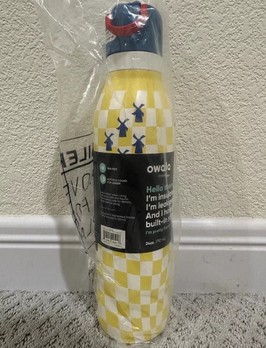 Dutch Bros x Owala 24oz FreeSip Twist Color Drop, Mint & Unopened