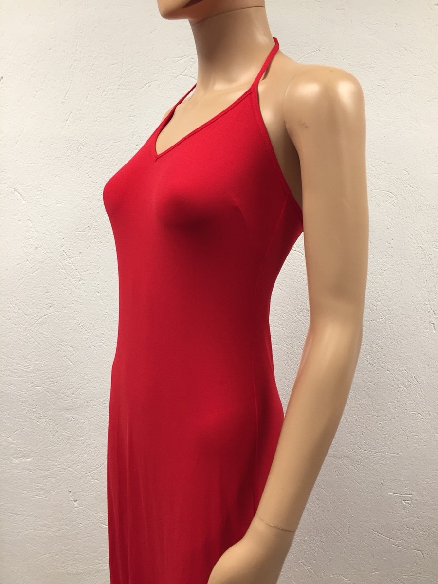 Robe De Plage Lise Charmel Rouge/Ecru Taille S – Copricostume Made In France