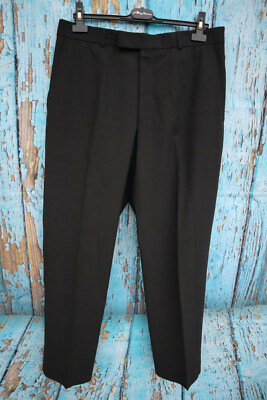 LB28 - Schwarze Herrenhose, Größe 52, Marke Benvenuto