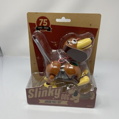 1 Count Alex Brands Slinky Dog 1945 To 2020 Junior Pull Toy Age 18 Months & Up