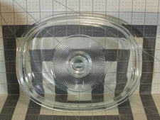 Pyrex F12C Replacement Oblong Glass Lid for Corning Ware F12B Casserole, NICE!