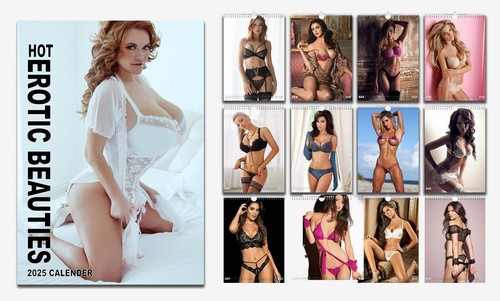 Hot Erotic Beauties Sexy 2027/28 personalised Calendar Choose Start
