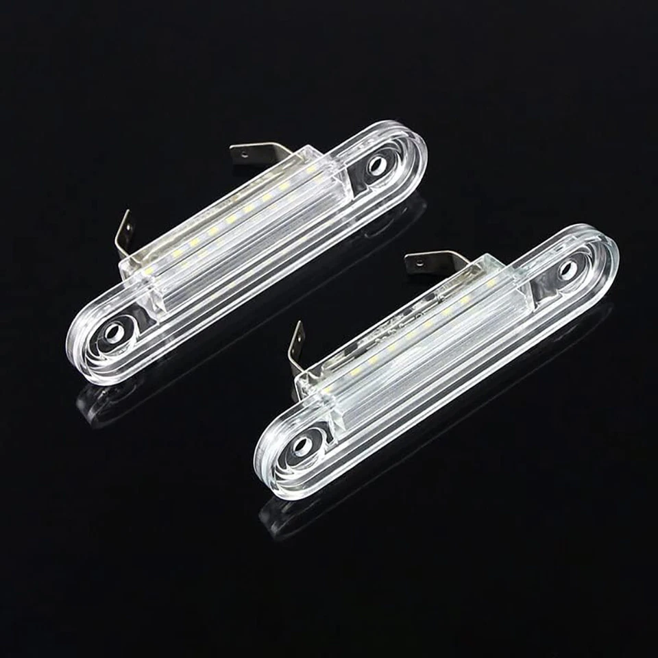 2x Car LED License Plate Light for Mercedes-Benz E-Class C-Class W124 W201 W202 - Image 4 of 4