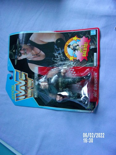 WWF Hasbro Figure - Sgt. Slaughter 1991 New ...