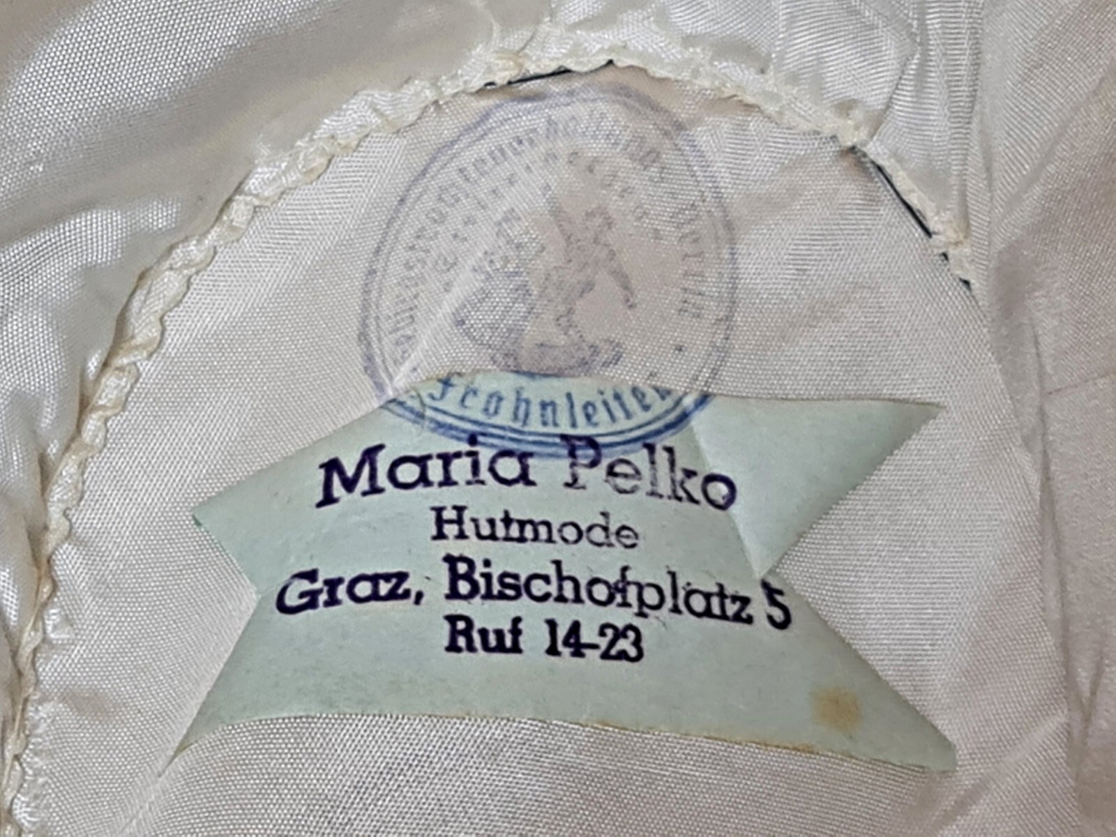 ANTIQUE AUTHENTIC C19TH AUSTRIA TRACHTENHAUBE VIC… - image 7