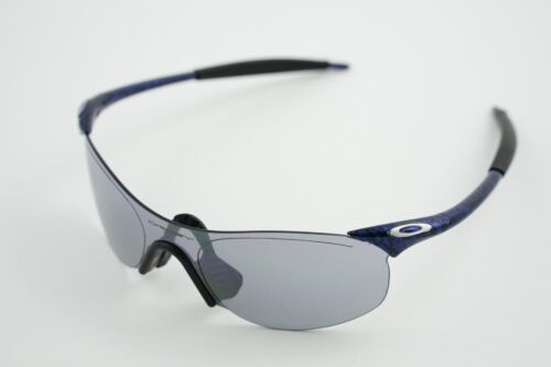 Oakley Zero 0.4 Squared Cobalt Blue/Slate Iridium Vintage Sunglasses - Picture 1 of 9