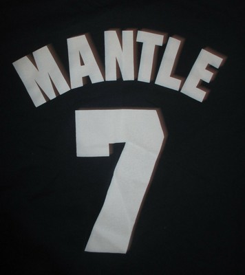 mickey mantle t shirt yankees
