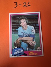1981 Topps - Don Sutton #605