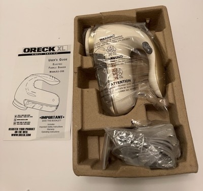 Oreck XL Model XJ-350 Electronic Electric Fabric Shaver TESTED for