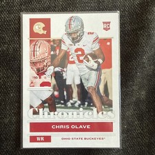 2022 Chronicles Draft Picks Bronze #10 Chris Olave Rookie Ohio State Saints
