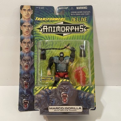 Transformers Animorphs Marco Gorilla Battle Chain Deluxe Hasbro Action Figure