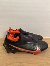Nike Vapor Edge Pro 360 Ghost Lace Black Orange Size 7 Football AO827-005