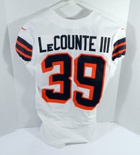 2021 Cleveland Browns Richard LeCounte #39 Game Issued White Jersey 1946 P 75 8