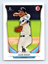 #DP98 2014 Bowman Draft Picks John Richy Dodgers