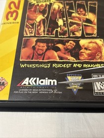 WWF Raw (Sega 32X, 1995) Cib
