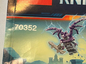 Instructions Only Vintage Lego Nexo Knights 70352 Jestro's Headquarters Booklet