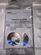 LITE-ON LVC-9016G DVD VCR Recorder Combo New In Box - Complete W/Remote