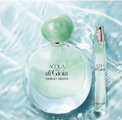 Armani Acqua Di Gioia Eau de Parfum with Fresh Lemon & Water Jasmine