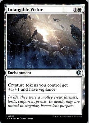 Intangible Virtue - U - Innistrad Remastered - 29 - NM - Normal