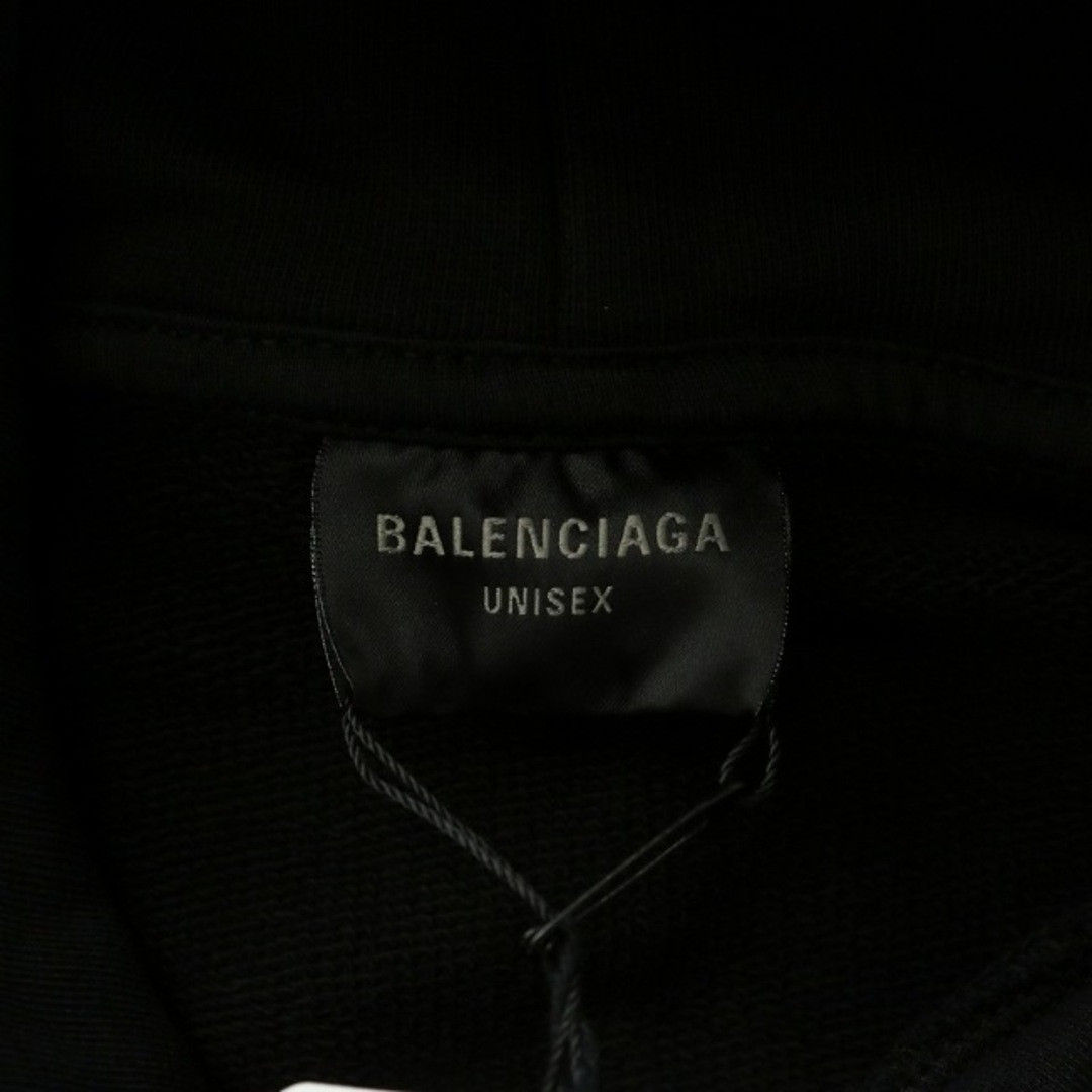 Balenciaga 23AW Layered Faded Hoodie With Tag Sweat Pullover Balenciaga 23AW Layered Faded Hoodie With Tag Sweat Pullover
