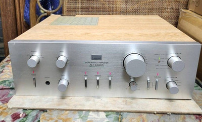 Sansui AU-D607F Vollverstärker Silber Vintage gepflegt funktioniert