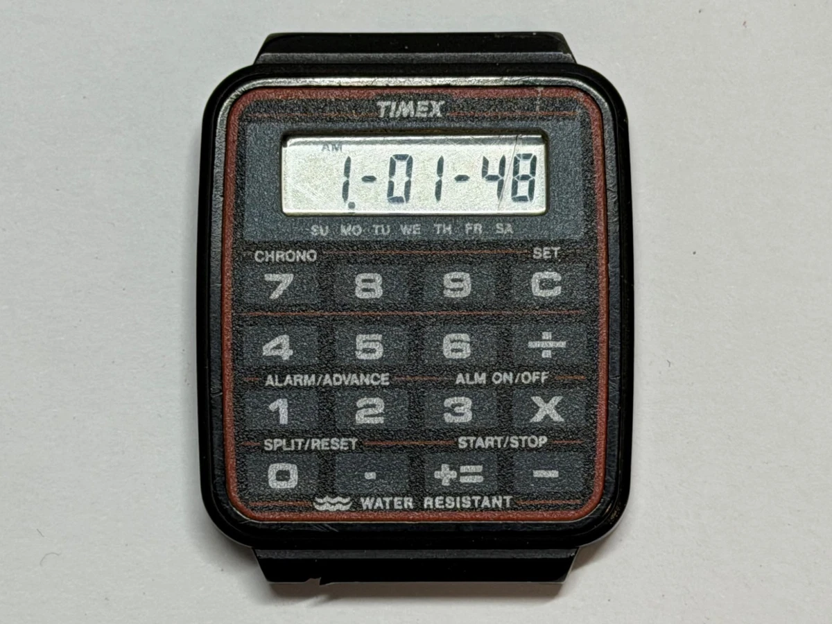 Timex Wristwatches with Calculator for sale | eBay UK