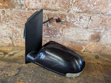 Volkswagen Touran 2004-2010 RHD Front Left Electric Wing Mirror Black 1T0857933