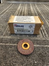 QTY 10 Weiler 35240 Wheel Brush 2" Dia Encapsulated Crimped Steel Bristle