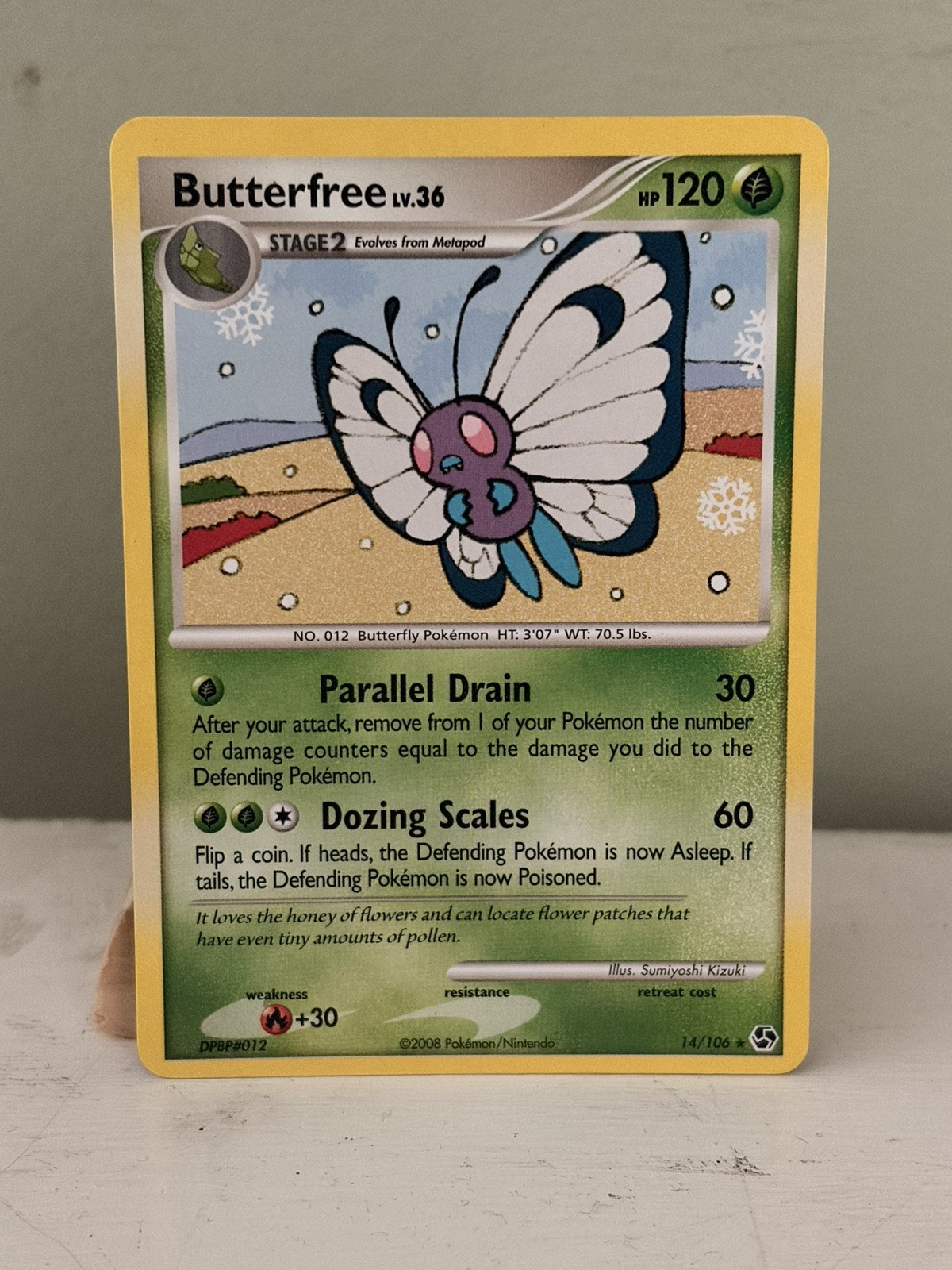 Butterfree 14/106 Great Encounters Regular Non Holo LP