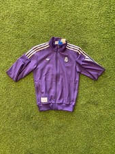 adidas Real Madrid Icon Track Top Jacket - Purple/White
