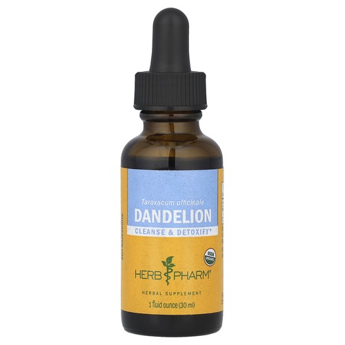 Herb Pharm Dandelion 1 fl oz 30 ml Gluten-Free, Organic