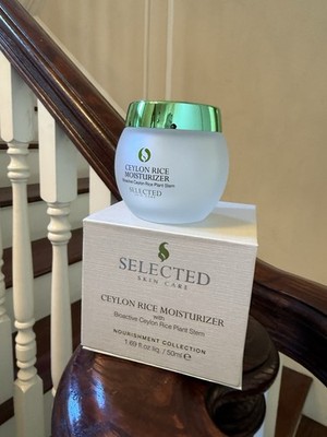 NEW Selected Skin Care CEYLON RICE MOISTURIZER 1.69 oz Nourishment Collection