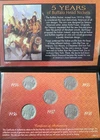 1934-1938 Lot Of 5 Coins 5 years of Buffalo Head Nickels High Grade RARE