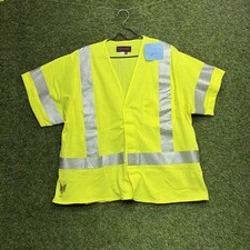 DRIFIRE Flame Resistant Safety Vest Mens XL Work Hi-Vis Mesh V00HA3V3X NWOT