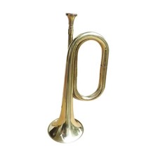 Trumpet Bugle Lightweight Brass Instrument for Professionals Show Festival
