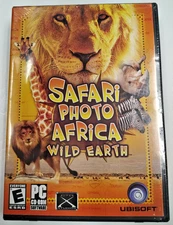 Safari Photo Africa: Wild Earth – PC CD-ROM – NEW & SEALED – Ubisoft