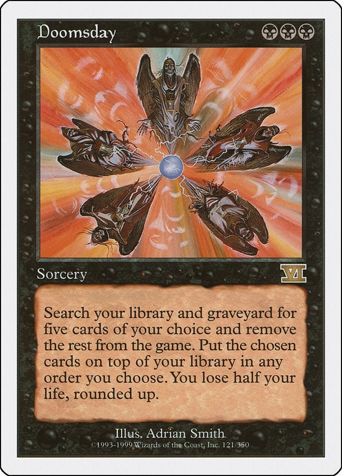 Doomsday - Normal LP MTG Classic Sixth Edition