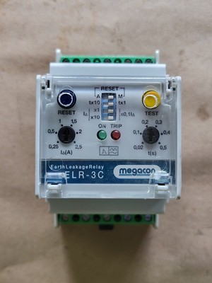 Megacon Earth Leakage Protection Relay ELR-3C