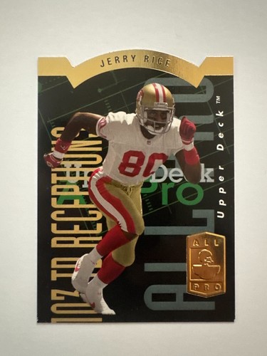 Jerry Rice #AP9 — 1993 SP All Pros football card