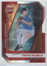 2021 Panini Elite Extra Edition Prime Numbers B Die-Cut 53/95 Peter Heubeck 10ip