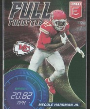 2021 Donruss Elite #FT3 Mecole Hardman Jr. Full Throttle Green Chiefs (B2)