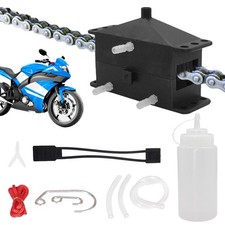 Motorcycle Chain Cleaning Machine Kit Brush Gear Cleaner Tool For Chains Lube