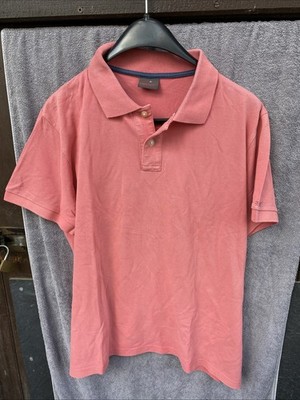 Esprit Herren T Shirt Poloshirt Polo Shirt Rot Rosa Gr XXL