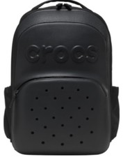 Crocs Classic Backpack Black Adjustable Strap Top Handle Unisex