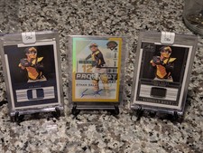 2024 Panini Prospect Edition Ethan Salas Signatures Gold Auto /10 + 2 Patches