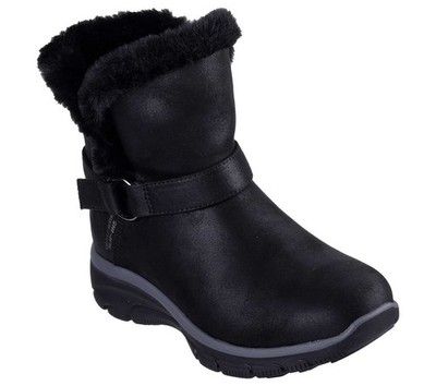 Skechers Boot SlipIns Easy Going Dreamers Move Schwarz Waterproof Stiefel Memory