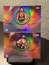 WWE 2025 Topps Universe Kevin Nash Diesel #152 & X Pac #170 nWo pro wrestling